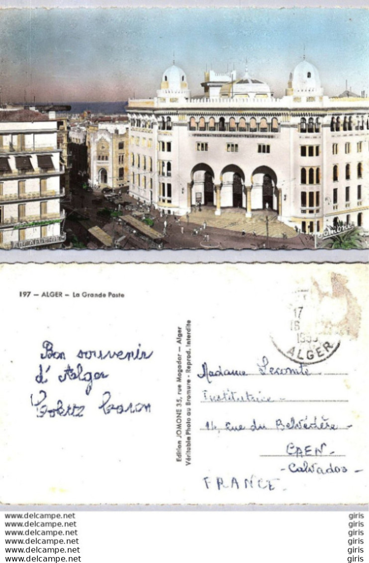 Algérie - Alger - La Grande Poste - Algiers