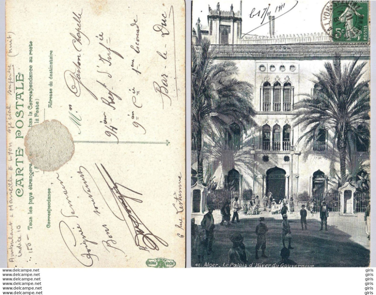 Algérie - Alger - Le Palais D'Hiver Du Gouverneur - Algiers