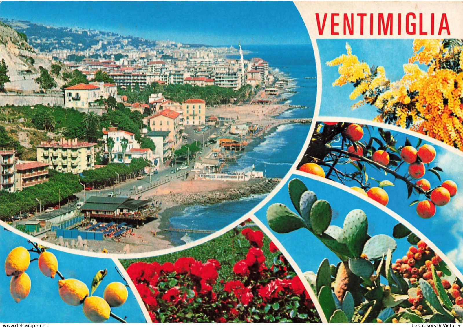 ITALIE - Ventimiglia - Panorama Occidentale - Multi-vues - Animé - Carte Postale Ancienne - Imperia