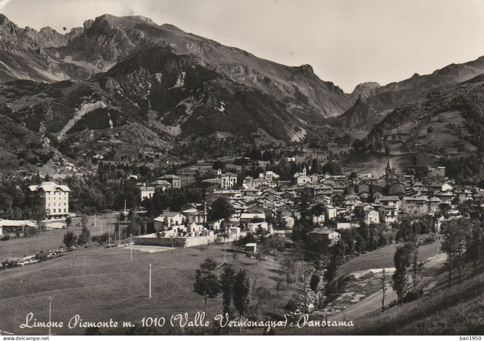 LIMONE PIEMONTE M.1010 (Valle Vermenagna) Panorama - Cuneo