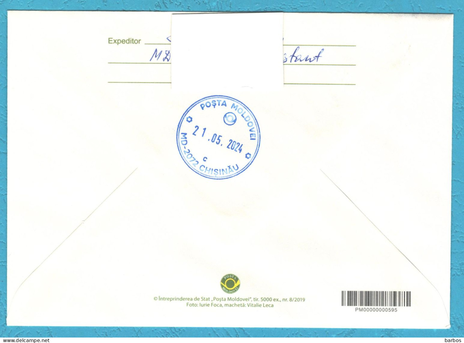 Moldova , 2024 , International Museums Day, Postmark - Moldavie