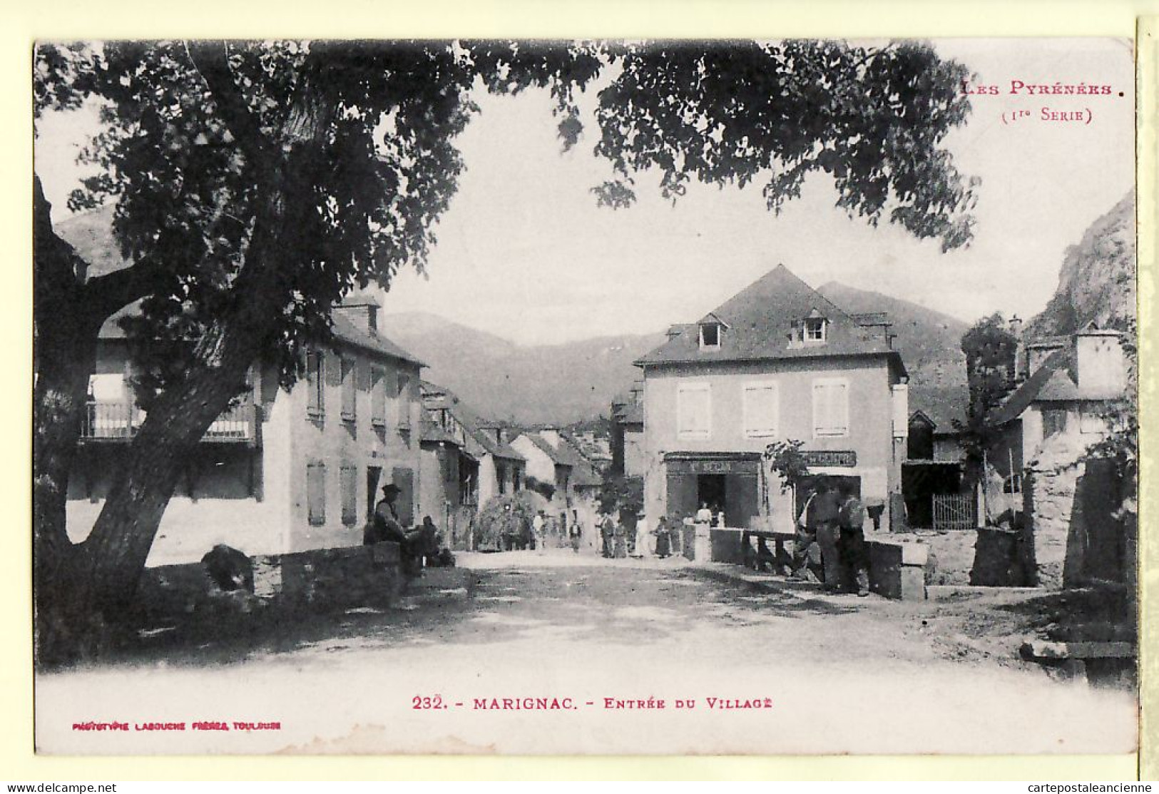 17285 / ⭐ MARIGNAC 31-Haute Garonne Entrée Village Animation Villageoise 1916 à CHATEU Adervieille - LABOUCHE 232 - Autres & Non Classés