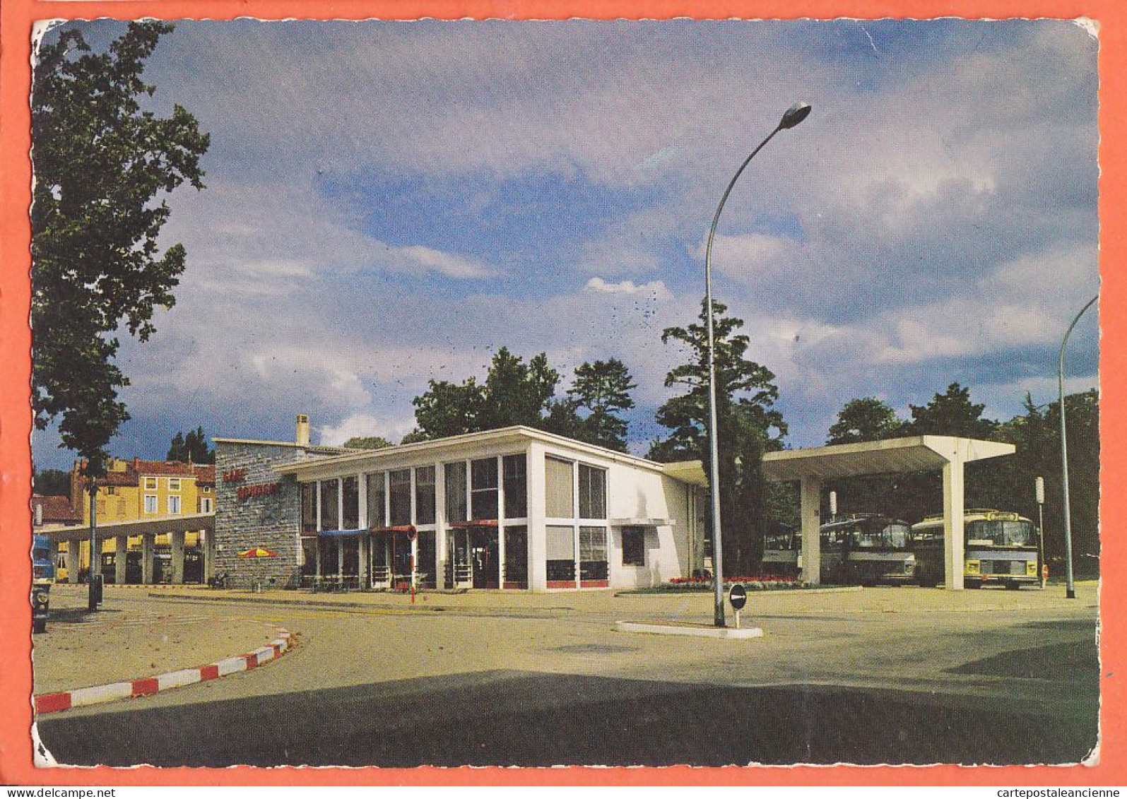 17319 / ⭐ CASTRES 81-Tarn La Gare Routière Autobus Place SOULT Avenue Charles De GAULLE 1970s  Editions SIMS N°14 - Castres