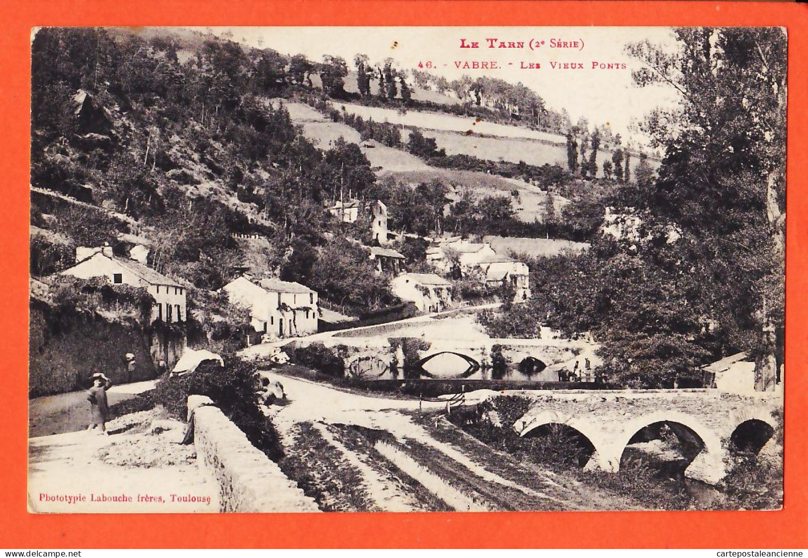 17345 / ⭐ ( Etat Parfait ) VABRE 81-Tarn Les Vieux Ponts 1910s - 2em Série LABOUCHE 46 - Vabre