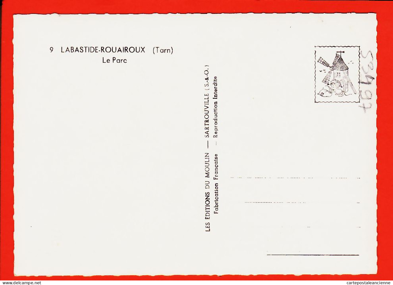 17368 / ⭐ Peu Commun LABASTIDE De ROUAIROUX 81-Tarn Vue H.L.M Le PARC 1950s Photo-Bromure Editions Du MOULIN 1 - Andere & Zonder Classificatie