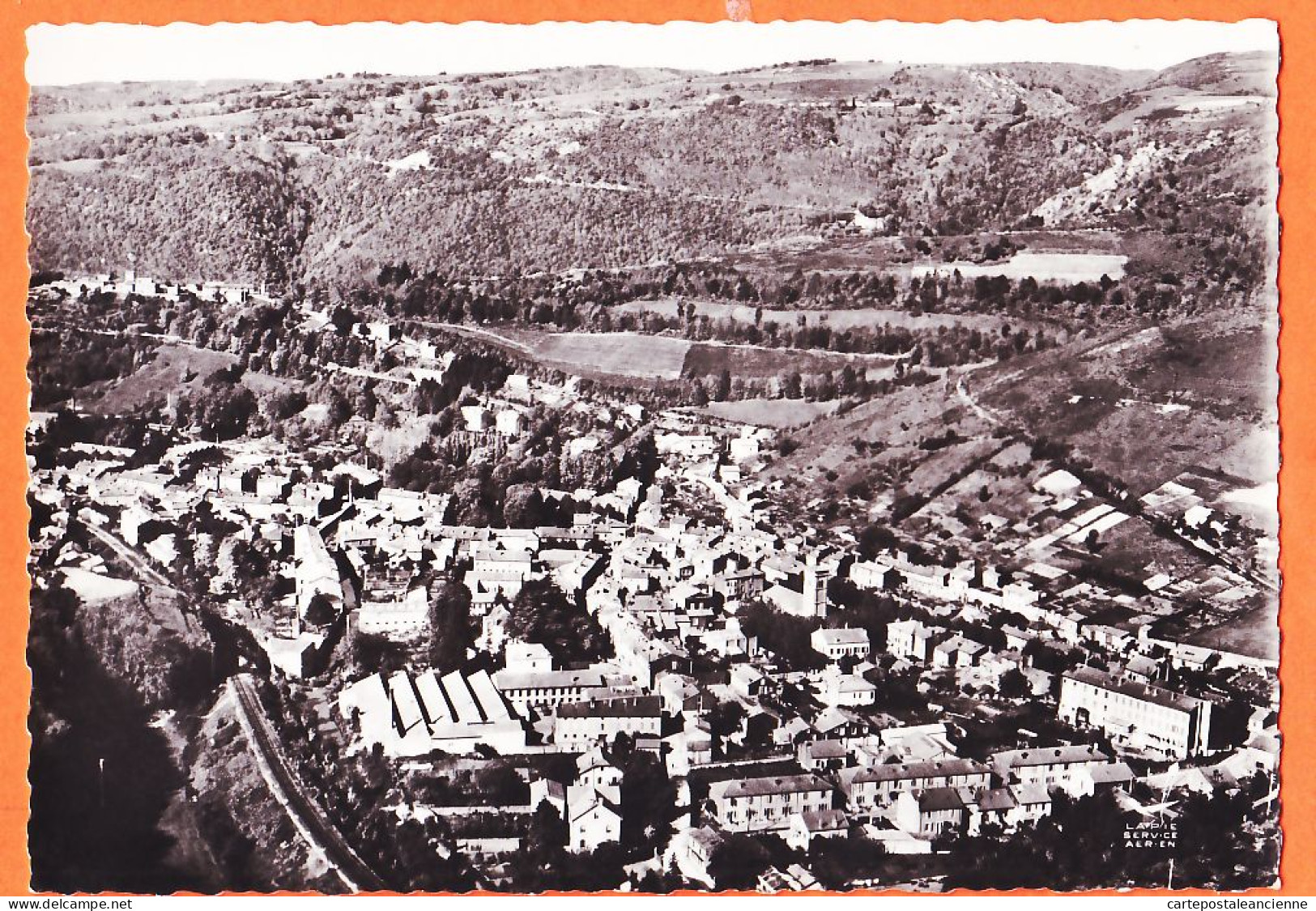 17365 / ⭐ LABASTIDE De ROUAIROUX 81-Tarn EN AVION AU DESSUS DE .. Vue Générale Village 1950s Photo-Bromure LAPIE 5 - Autres & Non Classés