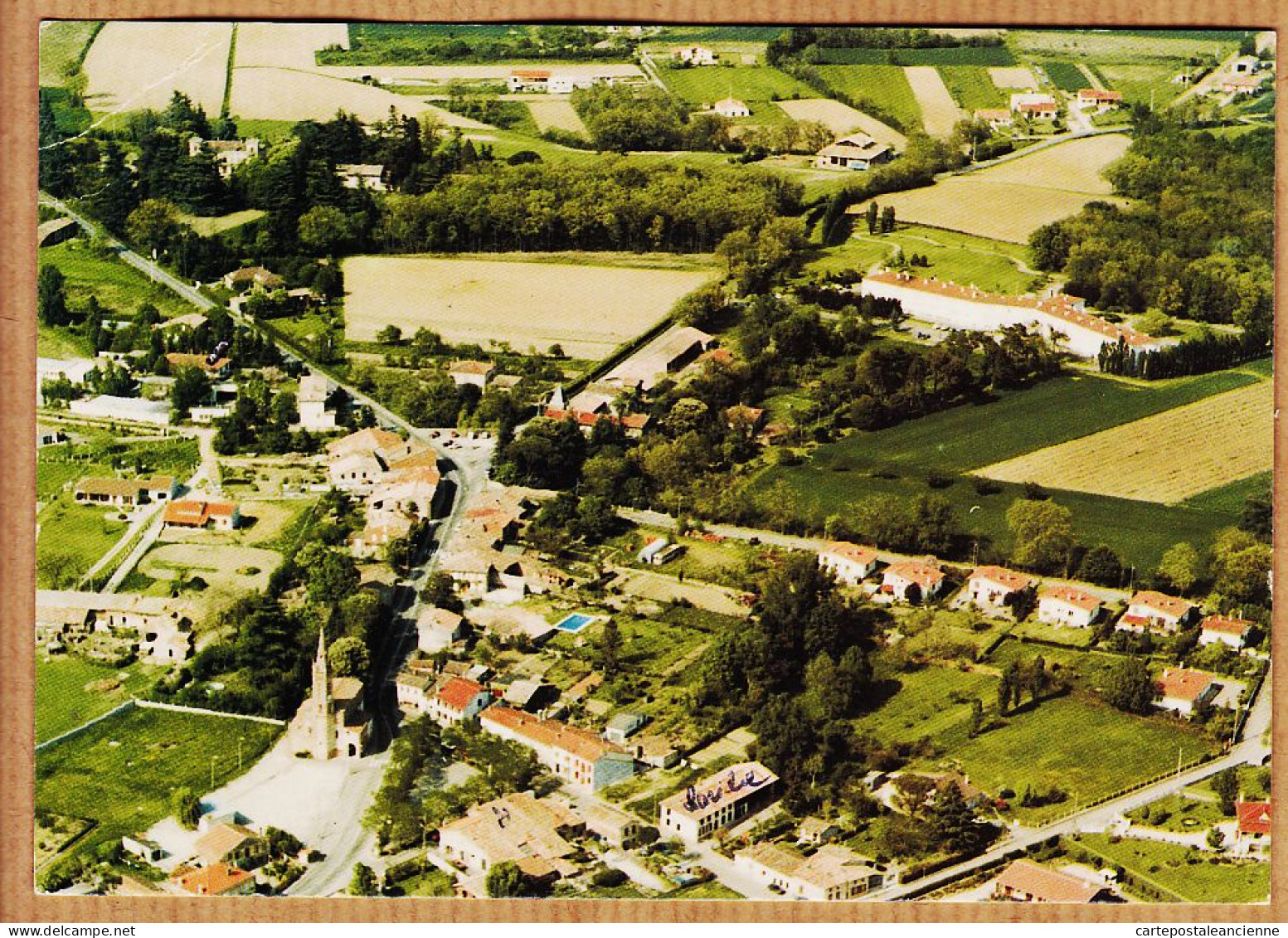 17260 / ⭐ AUCAMVILLE (31) Clinique De MONTBERON à Droite Au Fond Du Village 1970s  - Autres & Non Classés