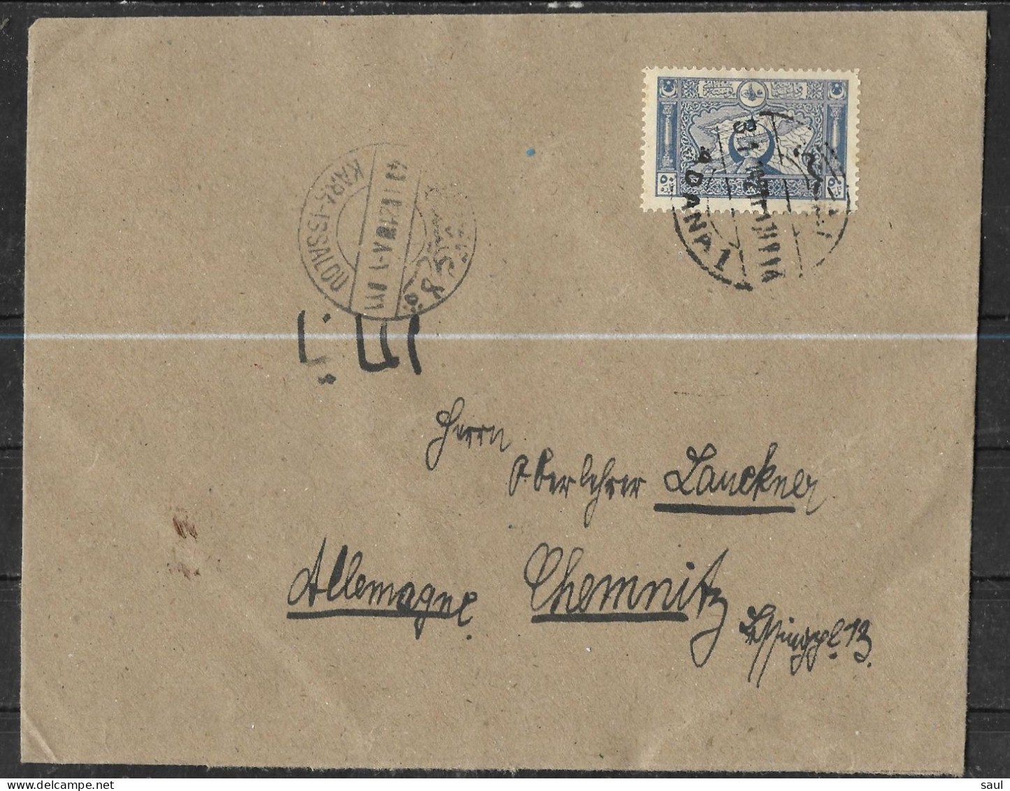 E-212 - TURQUIE - TURKEY - 1921 - ADANA COVER  - TO CHECK, SOLD AS IS - Sonstige & Ohne Zuordnung