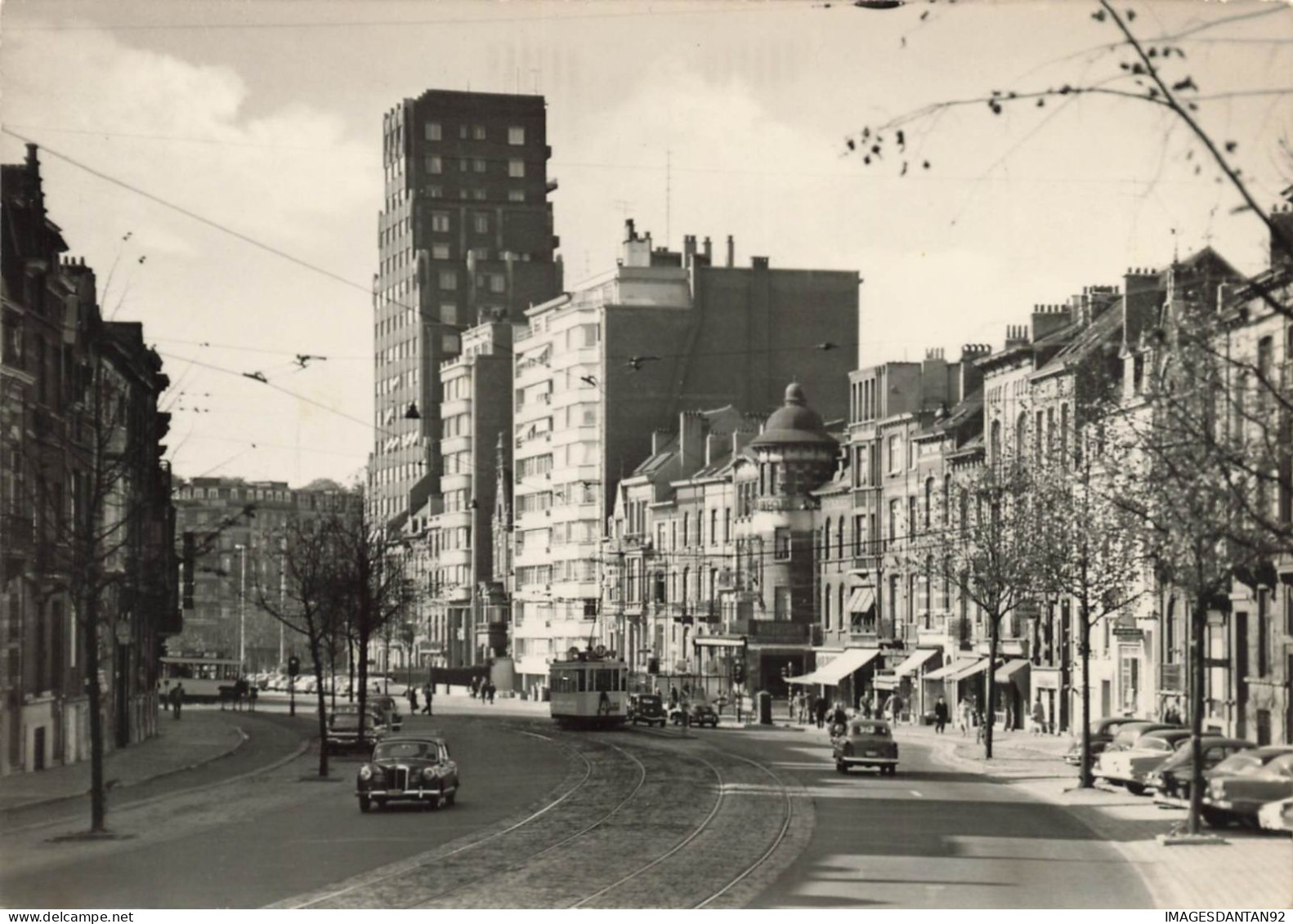 BELGIQUE #FG57486 IXELLES BRUXELLES BOULEVARD GENERAL JACQUES TRAMWAY ELECTRIQUE - Otros & Sin Clasificación