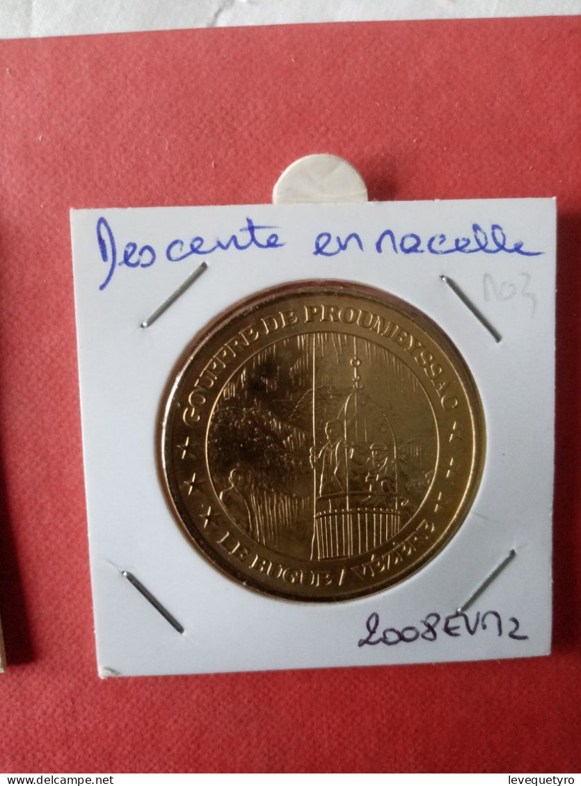 Médaille Touristique Monnaie De Paris MDP 24 Proumeyssac 2008 - 2008