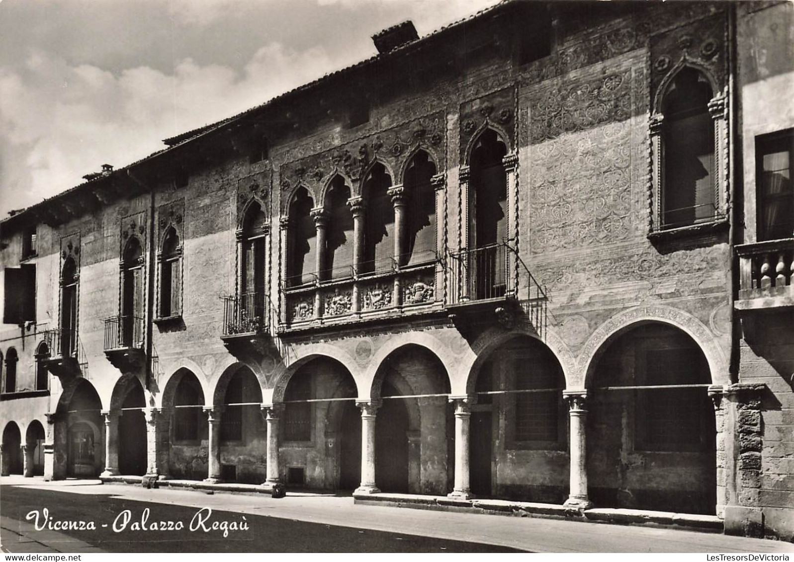 ITALIE - Vicenza - Palazzo Regau - Palais Regau - Vue Panoramique - Carte Postale Ancienne - Vicenza