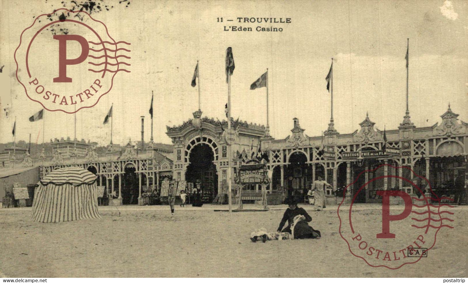 FRANCIA. FRANCE. TROUVILLE - L'Eden Casino - Andere & Zonder Classificatie