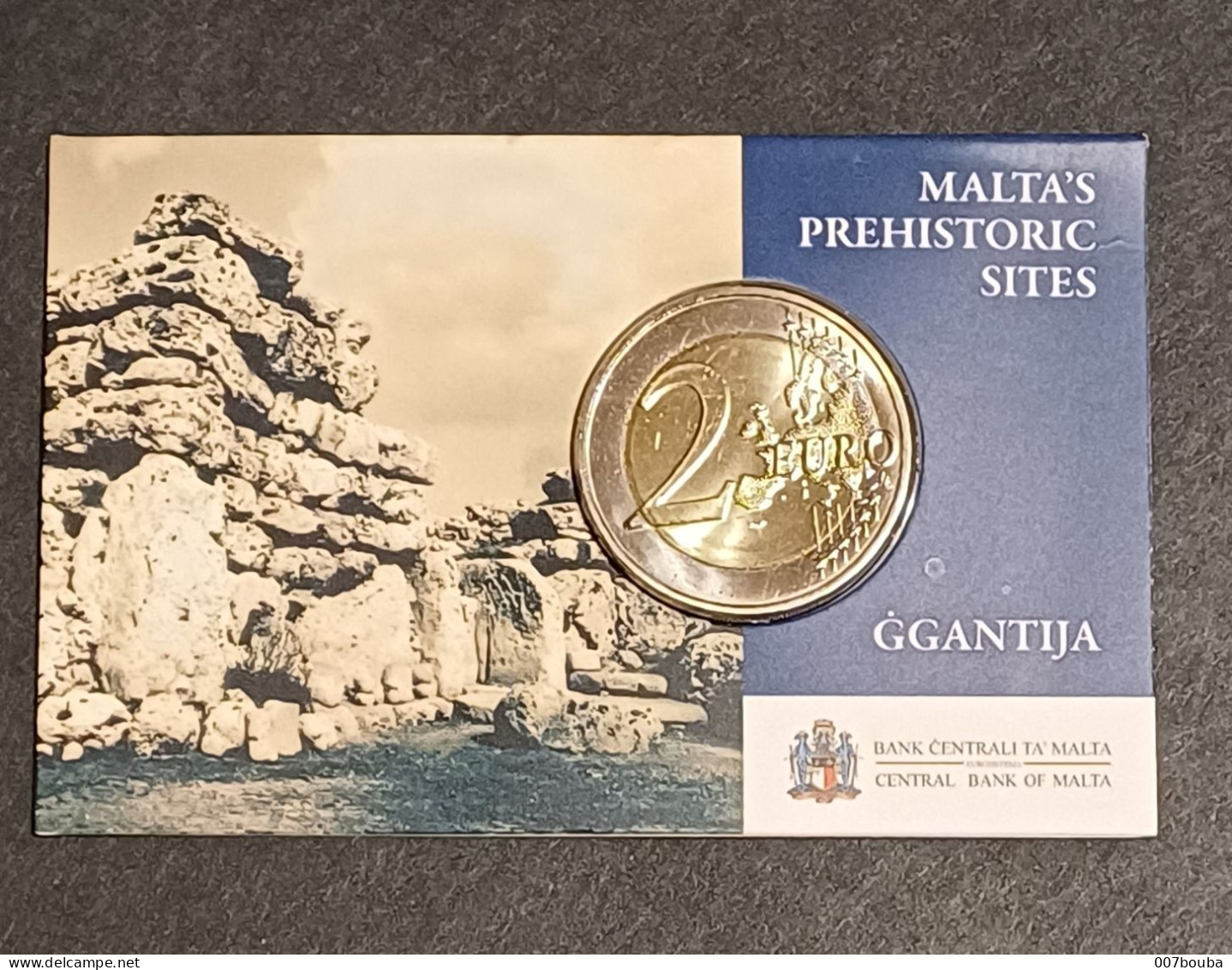 MALTE MALTA 2016 / COINCARD 2€ COMMEMO / MALTA'S PREHISTORIC SITES - Malte