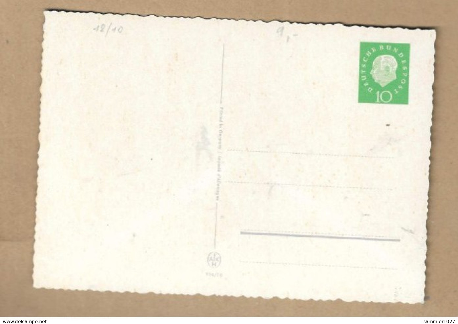 Los Vom 21.05 Ganzsache-Ansichtskarte Bremen 1959 - Briefe U. Dokumente