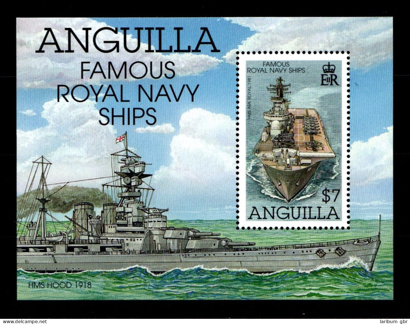 Anguilla Block 107 Mit 1114 Postfrisch Schifffahrt #GQ793 - Anguilla (1968-...)