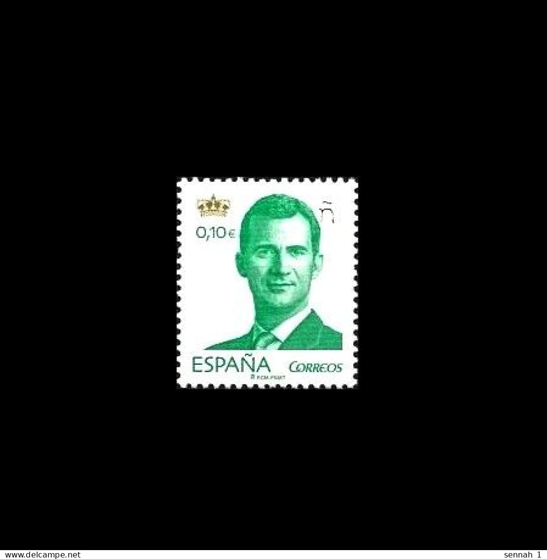 Spanien / Spain / España: 'König Felipe VI., 2015' / 'King – Rey', Mi. 4943; Yv. 4648; Sc. 4021; Edifil 4936 [*] - Used Stamps