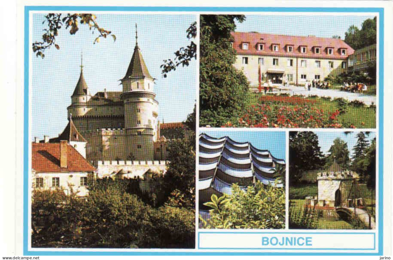 Slovakia, Bojnice, Zámok - Lock, Hotel Baník, Spa, Used 1996 - Slowakei