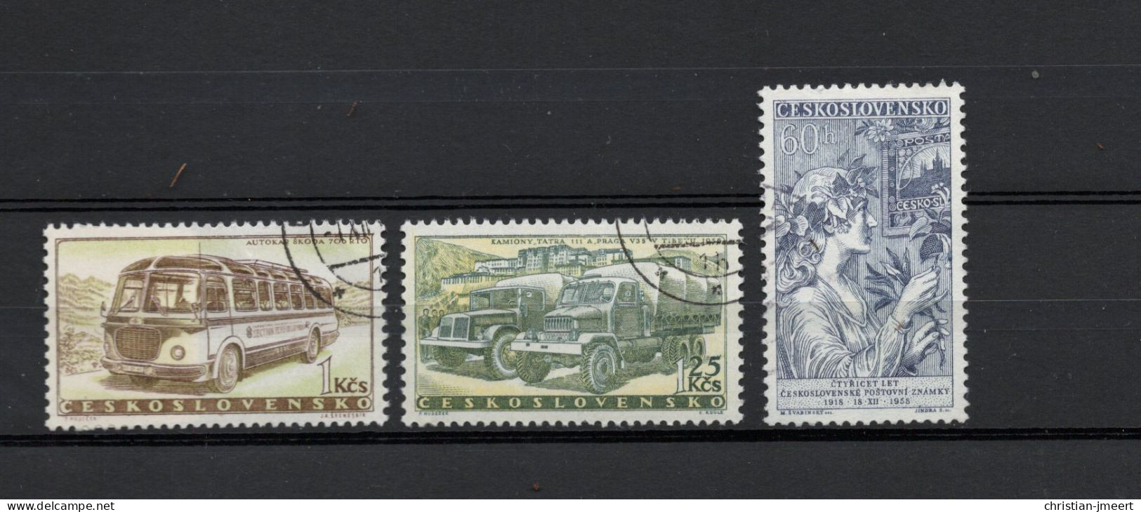 collection Tchécoslovaquie 1949/59 en parfaite état