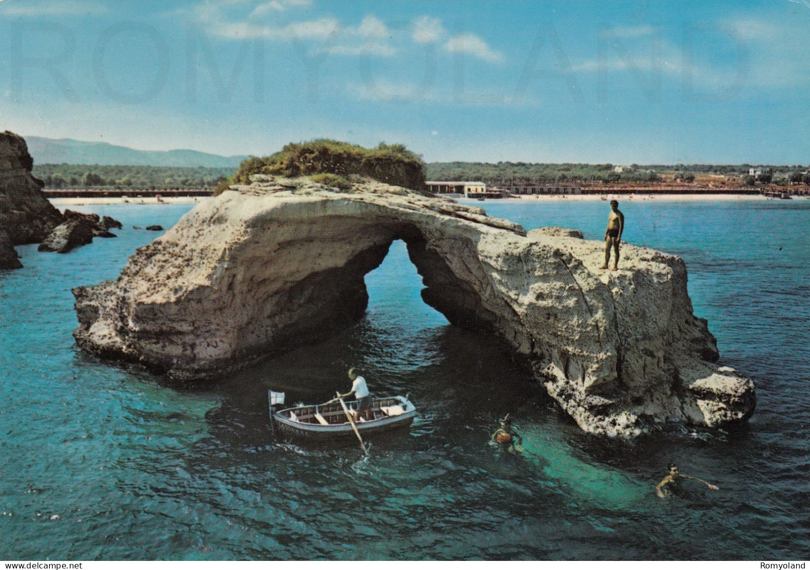 CARTOLINA  C16 SIRACUSA,SICILIA-FONTANE BIANCHE VISTA DAL MARE-MEMORIA,CULTURA,RELIGIONE,BELLA ITALIA,VIAGGIATA 1974 - Siracusa