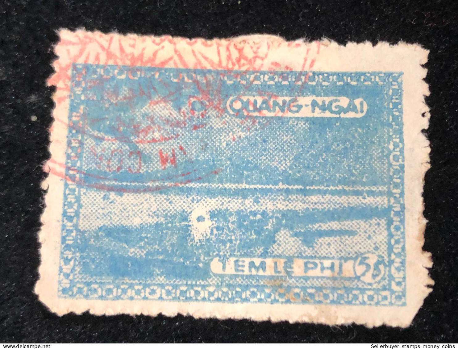 Vietnam South Stamps Before 1975(5 $ Wedge PAPER Quan Ngai) 1pcs 1 Stamps Quality Good - Collections