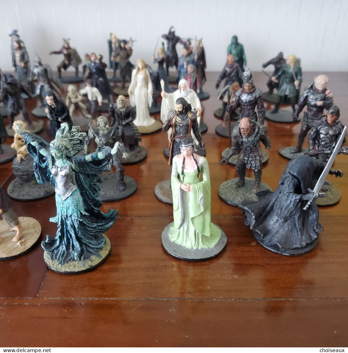 Lot De 63 Figurines Plomb Collection Seigneur Des Anneaux - Lord Of The Rings