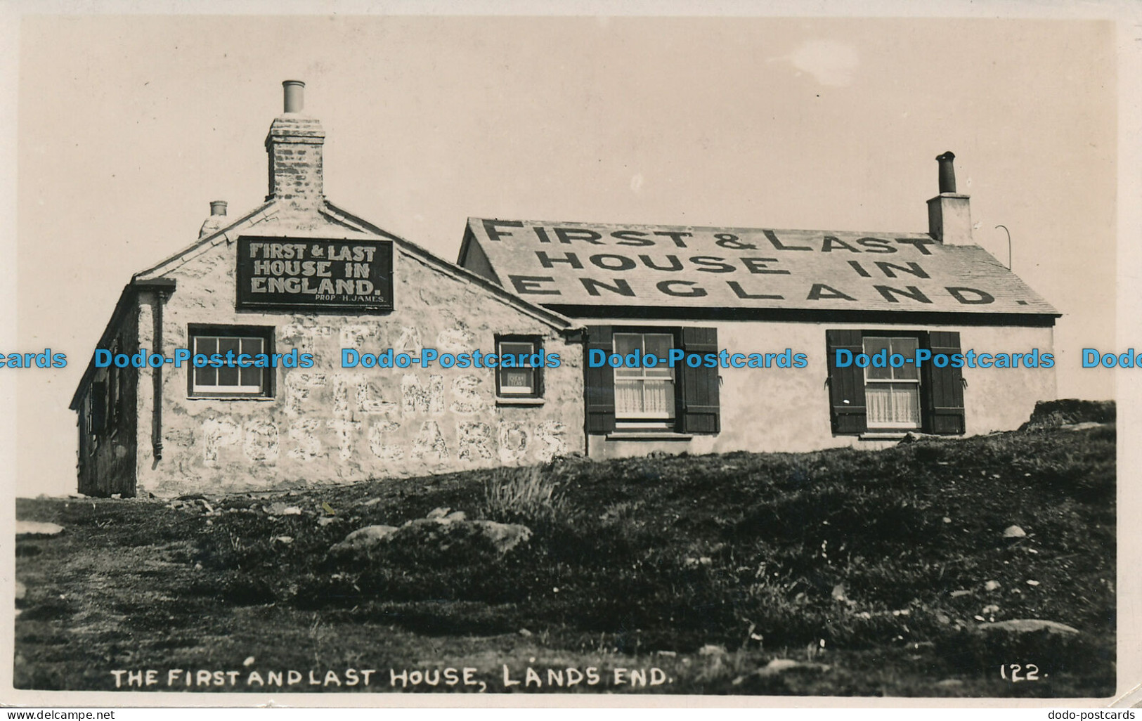 R104988 The First And Last House. Lands End. No 122. RP - Mundo