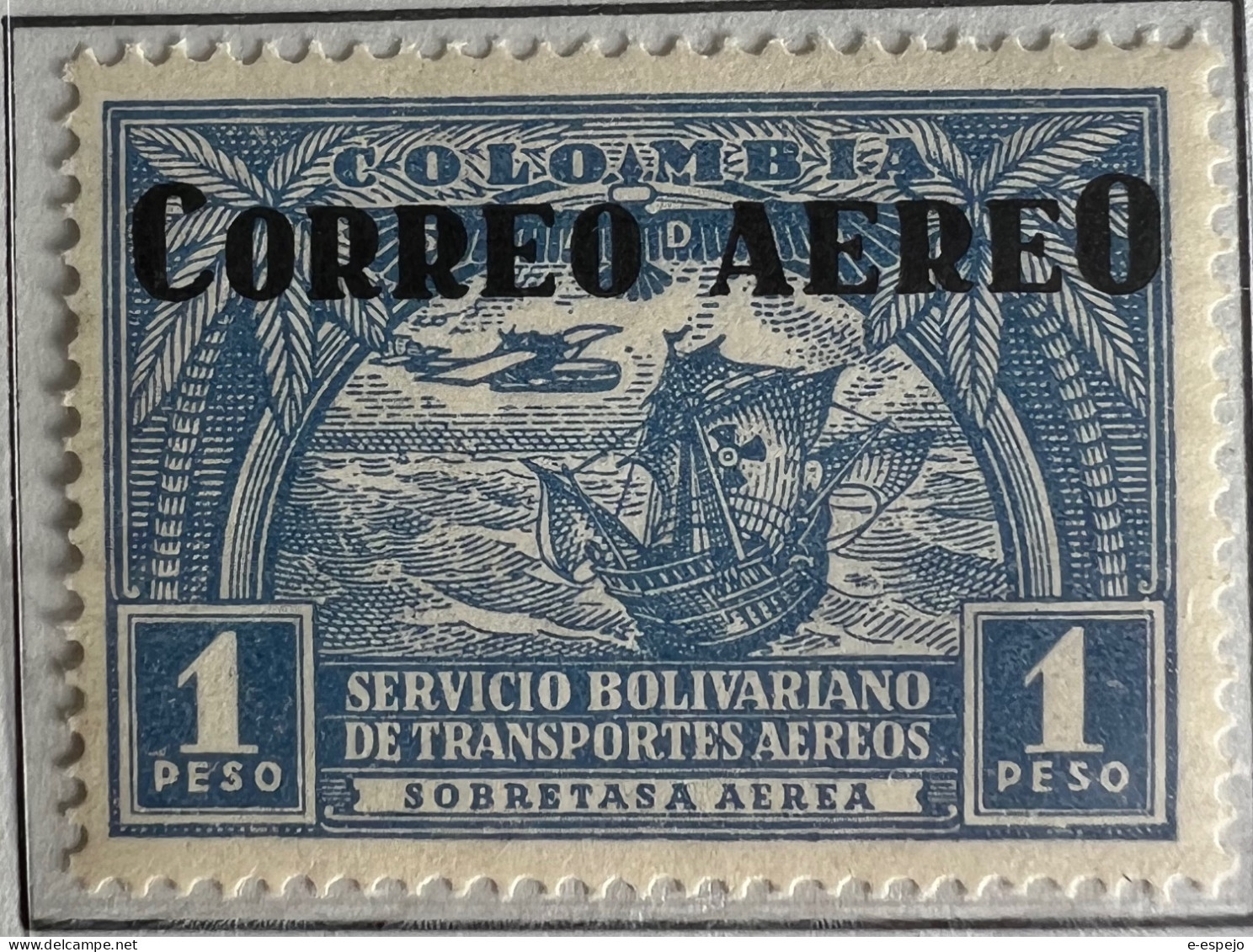 Kolumbien 1932: Issue Of The SCADTA Mi:CO 314 - Colombie