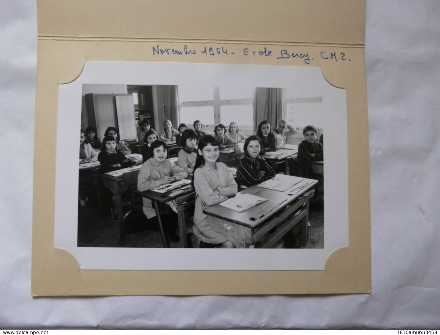 PHOTO ANCIENNE (13 X 18 Cm) : Scène Animée - Ecole BERCY CM2 - 1964 - Orte