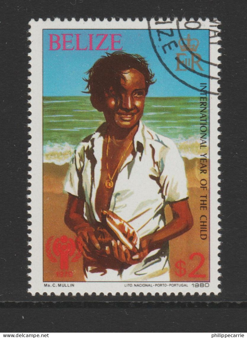 BELIZE 1980 Enfant YT BZ477 Obl. - Belize (1973-...)