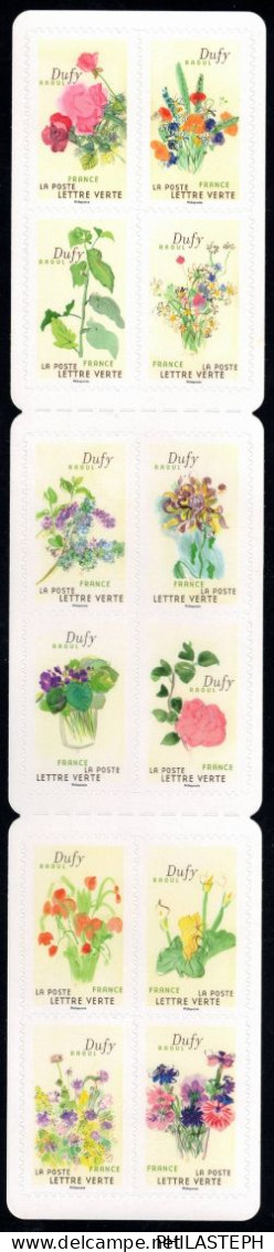 France 2024 - Carnet Adhésif De 12 Timbres  - Raoul Dufy Neuf - FLEURS PEINTRE - Autres & Non Classés