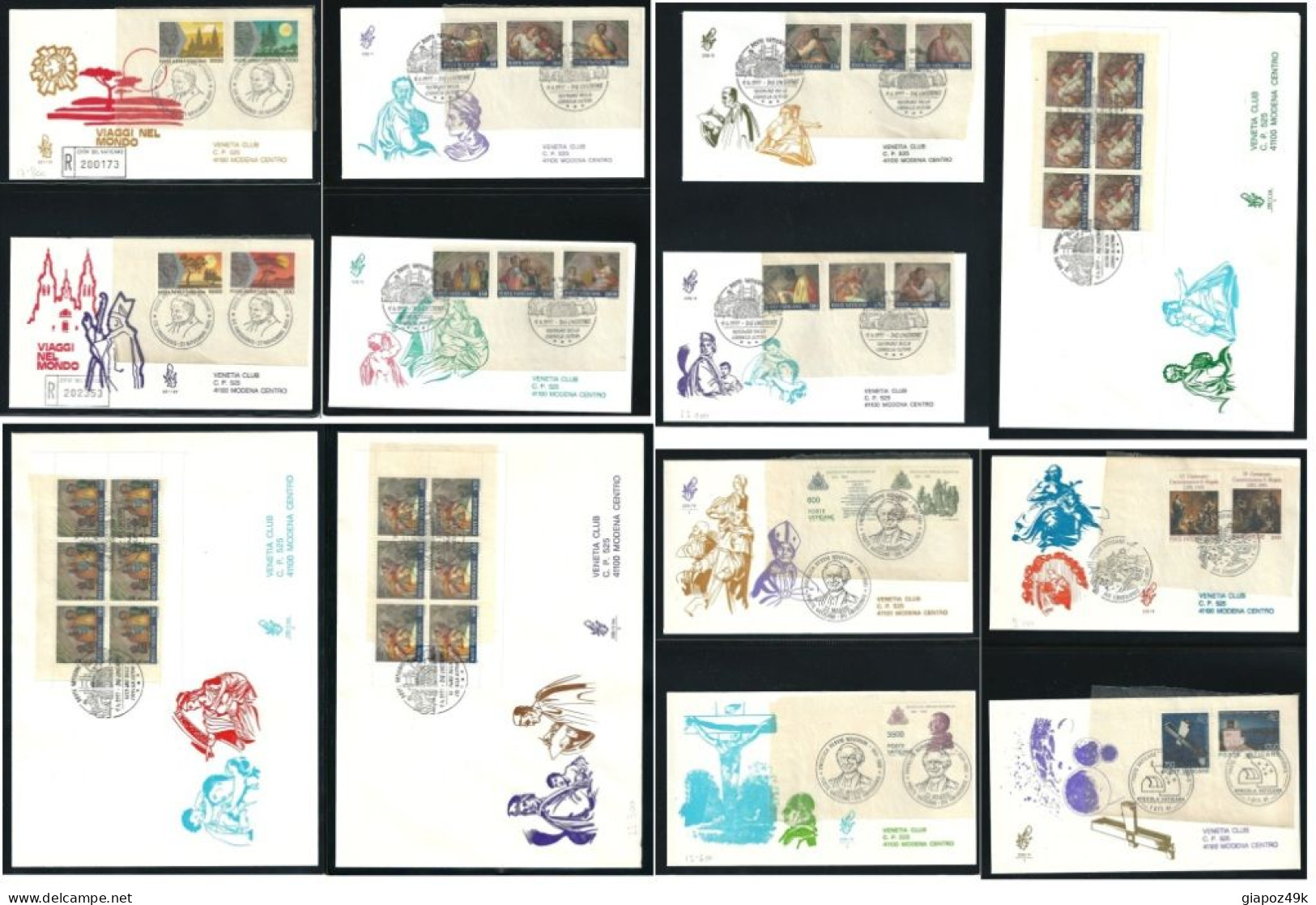 ● VATICANO 472 FDC 1978 / 2002 ֍ Giovanni PAOLO II ● COLLEZIONE FDC completa fino al 2002 ● SOTTO COSTO ● Lotto XX ●