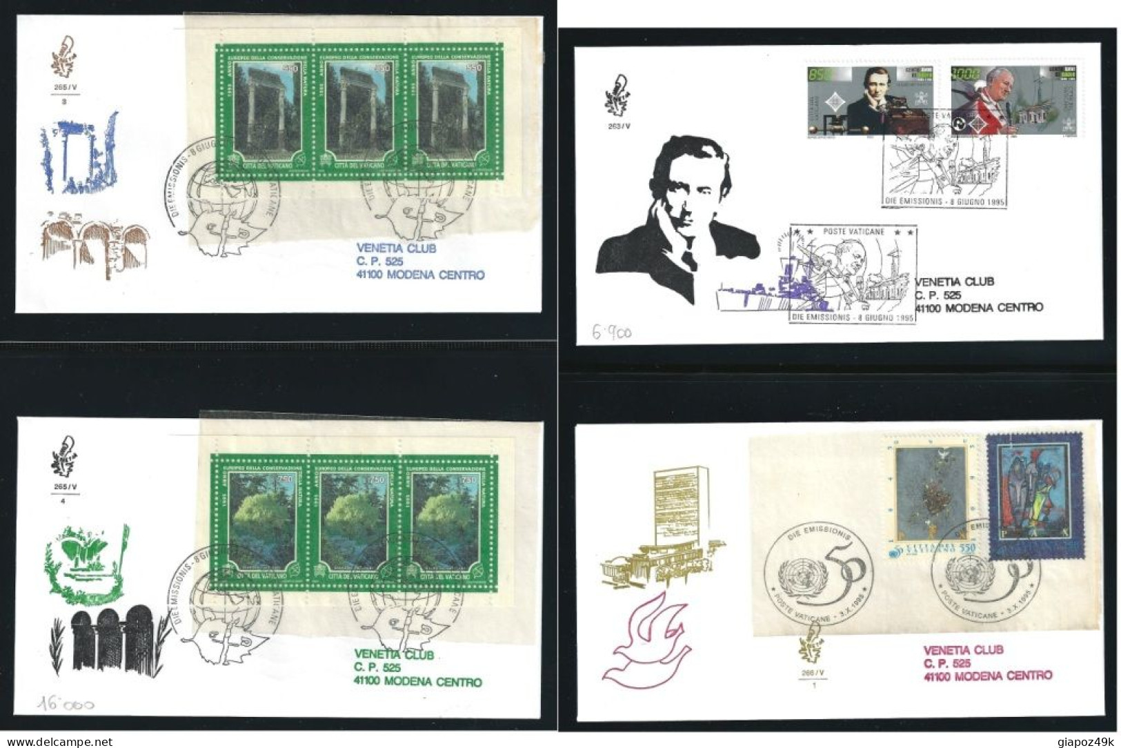 ● VATICANO 472 FDC 1978 / 2002 ֍ Giovanni PAOLO II ● COLLEZIONE FDC completa fino al 2002 ● SOTTO COSTO ● Lotto XX ●