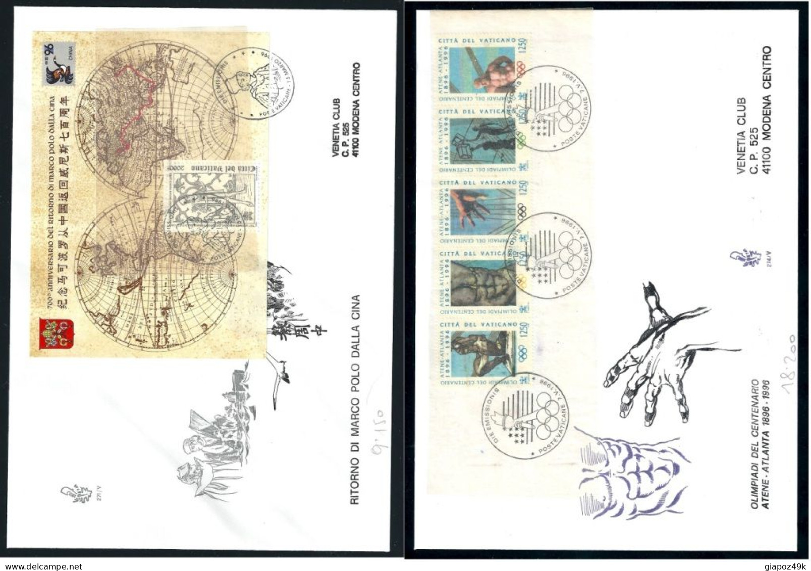 ● VATICANO 472 FDC 1978 / 2002 ֍ Giovanni PAOLO II ● COLLEZIONE FDC completa fino al 2002 ● SOTTO COSTO ● Lotto XX ●