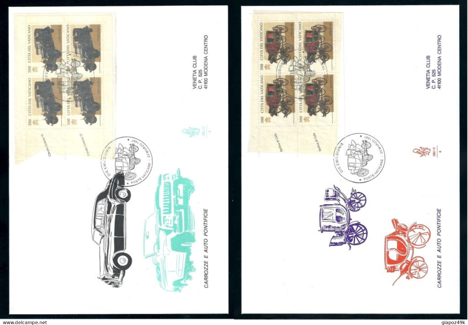 ● VATICANO 472 FDC 1978 / 2002 ֍ Giovanni PAOLO II ● COLLEZIONE FDC completa fino al 2002 ● SOTTO COSTO ● Lotto XX ●