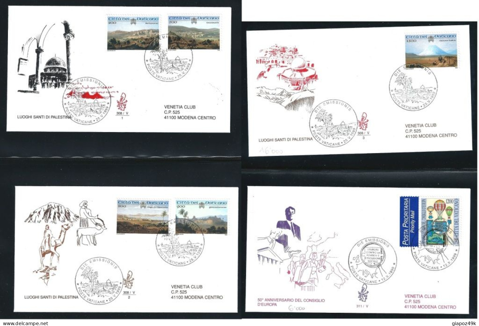 ● VATICANO 472 FDC 1978 / 2002 ֍ Giovanni PAOLO II ● COLLEZIONE FDC completa fino al 2002 ● SOTTO COSTO ● Lotto XX ●