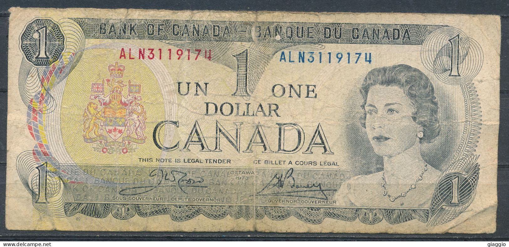 °°° CANADA 1 DOLLAR 1973 °°° - Canada