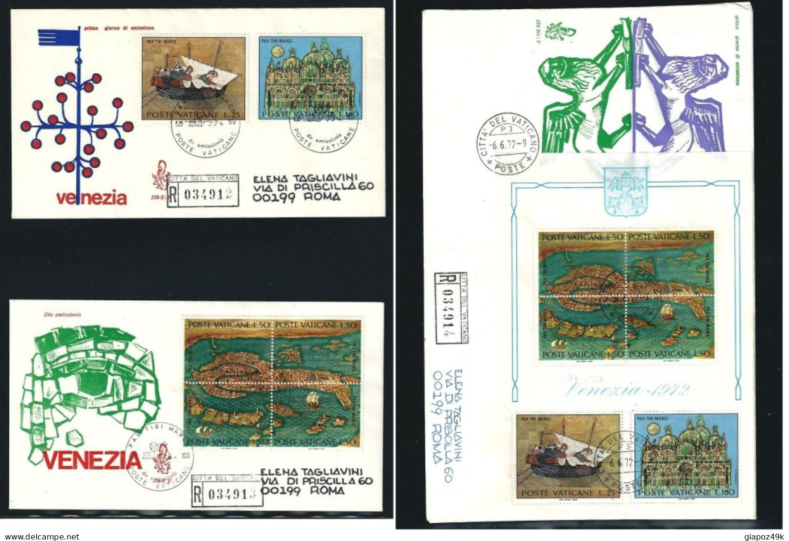 ● VATICANO 143 FDC ● 1963 /1978 ֍ PAOLO VI ● COLLEZIONE FDC completa ● SOTTO COSTO ● Lotto 420 ●