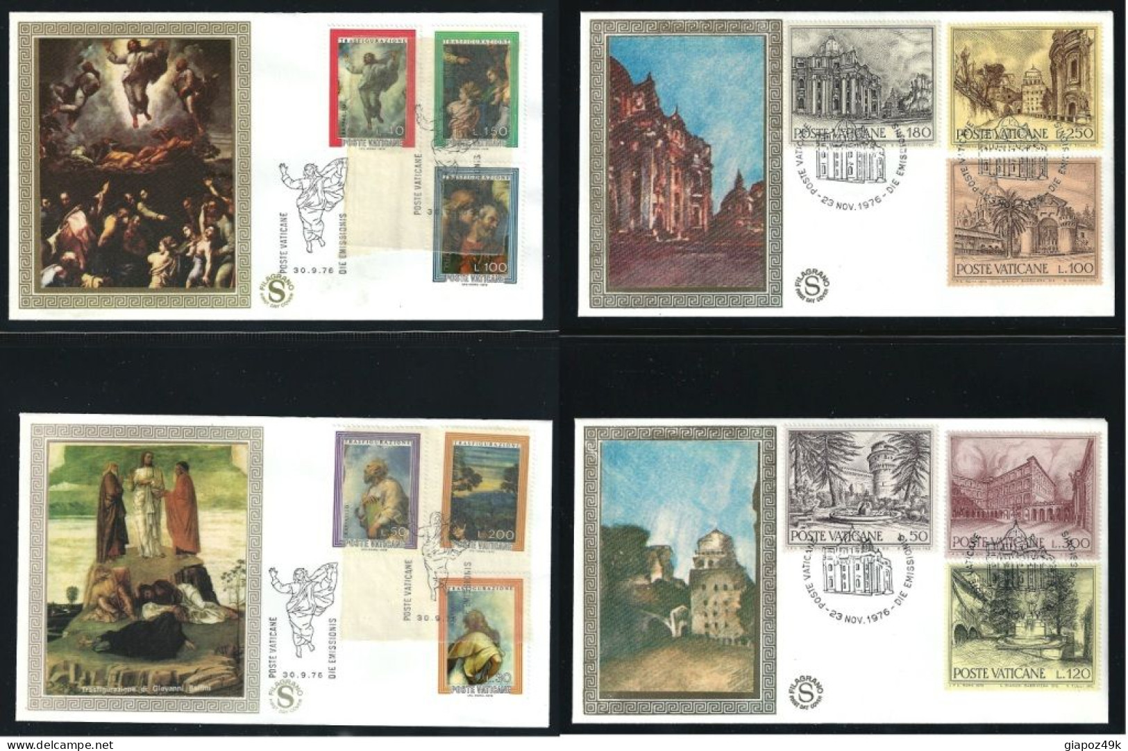 ● VATICANO 143 FDC ● 1963 /1978 ֍ PAOLO VI ● COLLEZIONE FDC completa ● SOTTO COSTO ● Lotto 420 ●