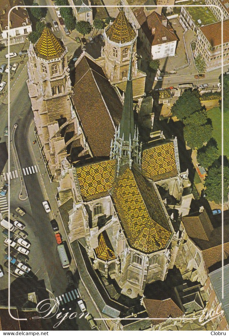 21, Dijon, Vue Aérienne De L’Église Saint Bénigne - Dijon