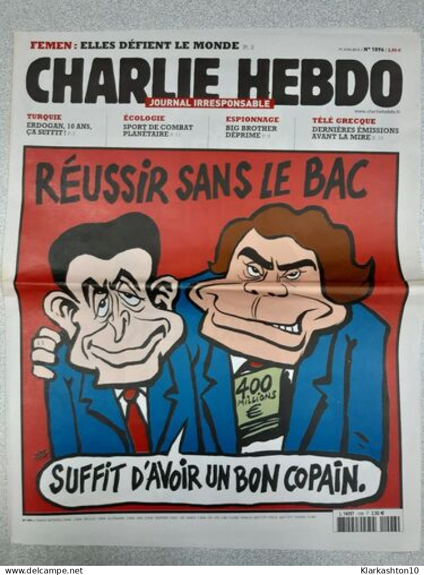 Revue Charlie Hebdo N° 1096 - Non Classés