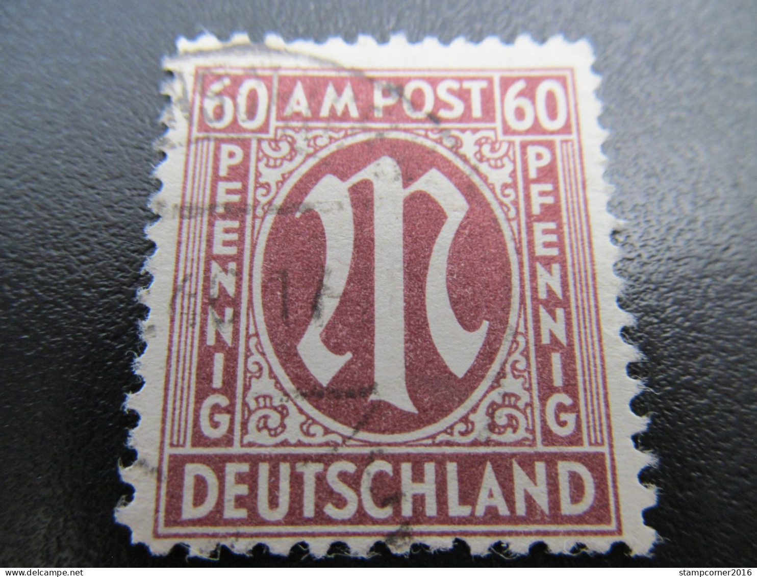 Bizone Nr. 33aBz, 1945, Gestempelt, BPP Geprüft, Mi 70€  *DEK127* - Used