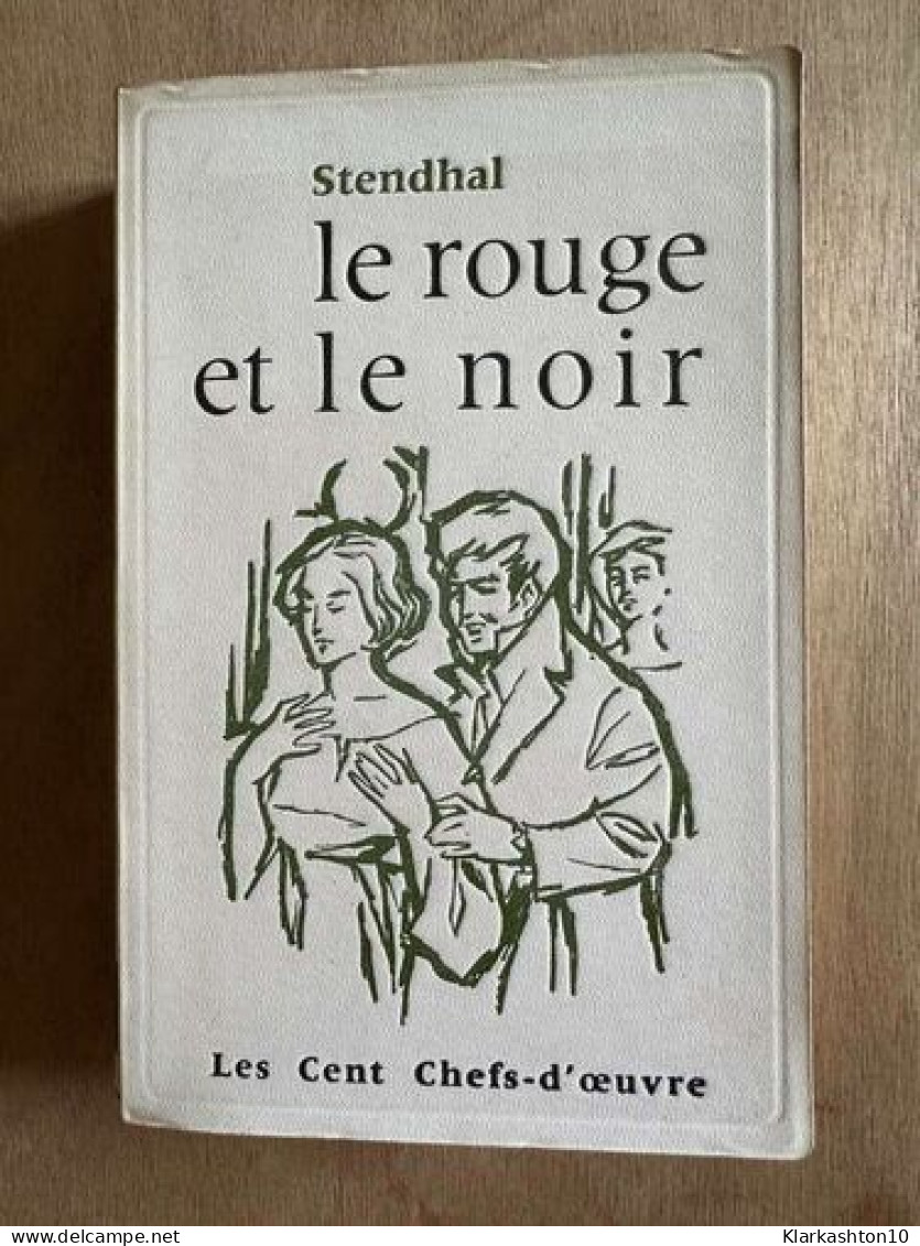 Le Rouge Et Le Noir - Autres & Non Classés