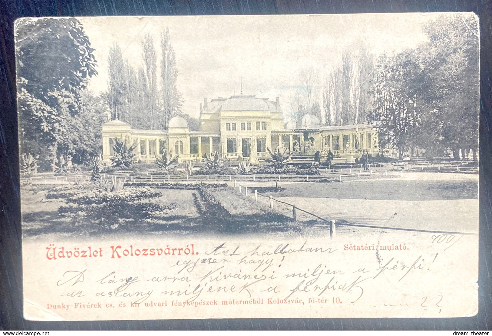 România Cluj Classic Postcard Park Garden  Klausenburg  Kolozsvár - Roumanie