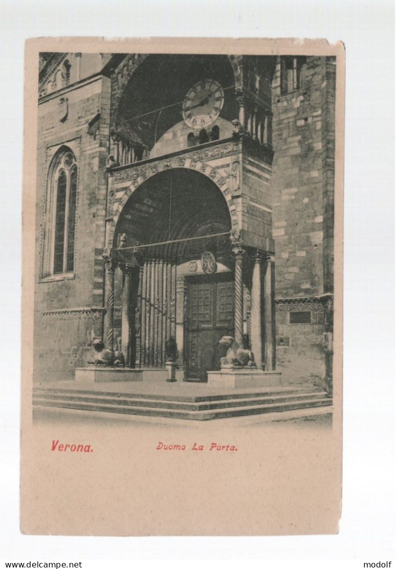 CPA - Italie - Verona - Duomo La Porta - Non Circulée - Verona