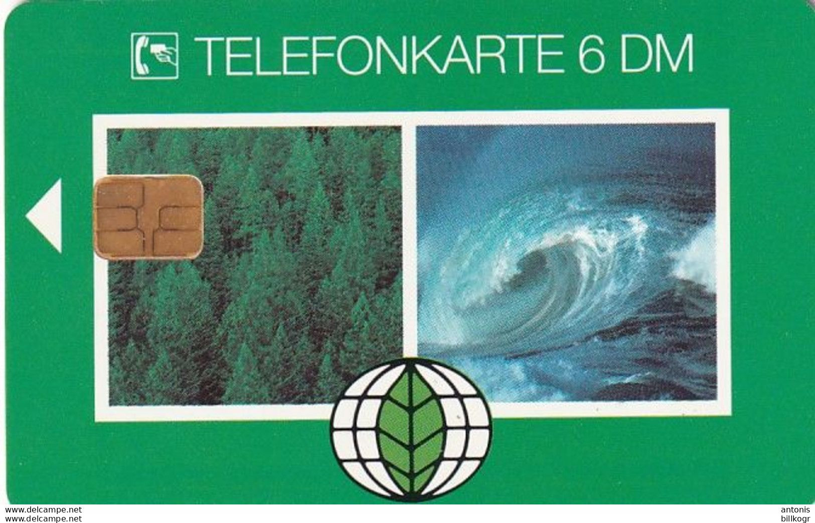 GERMANY(chip) - Animal(O 017), Tirage 35000, 02/94, Mint - O-Series : Series Clientes Excluidos Servicio De Colección