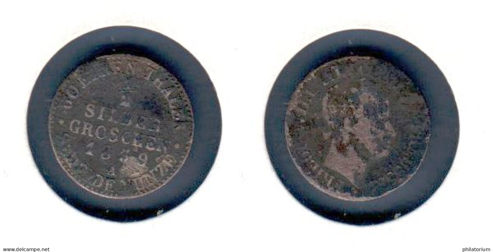 Prusse ½ Silber Groschen 1839 A,  Friedrich Wilhelm III, Allemagne, Germany, Prussia, - Groschen & Andere Kleinmünzen