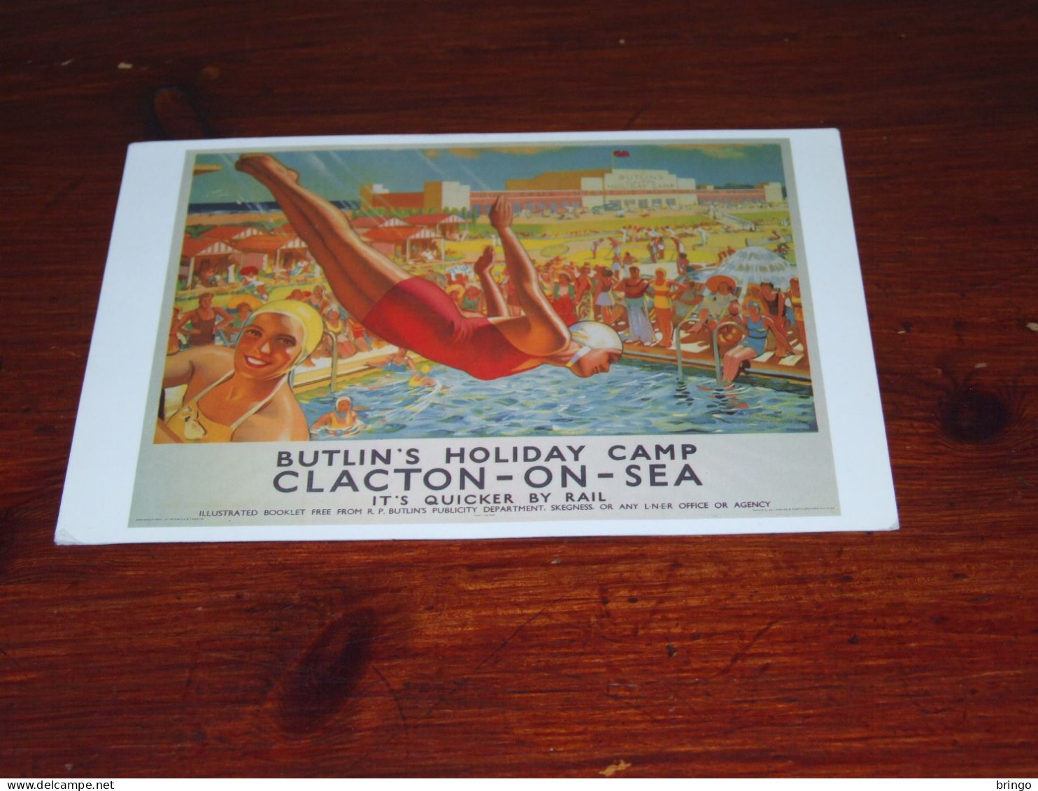 76426-            BUTLIN'S HOLIDAY CAMP - CLACTON-ON-SEA - Publicité