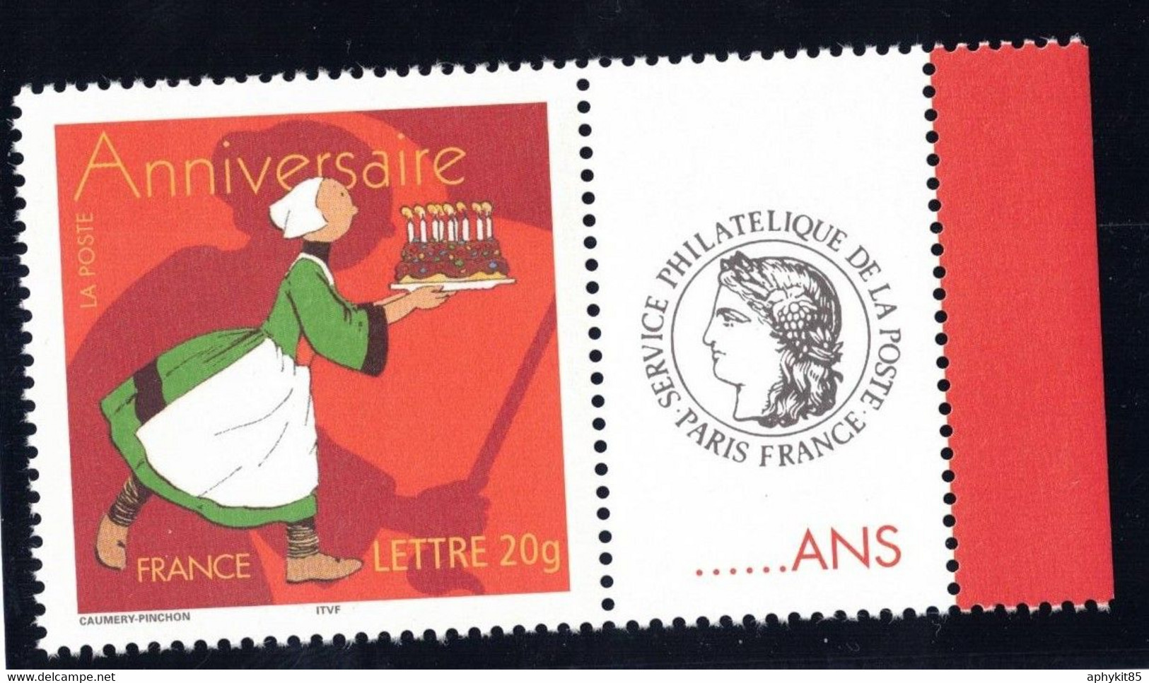 FRANCE 2005 N° 3778A ** Avec Logo "Ceres" Timbre Pour Anniversaires. Bande Dessinée. Centenaire De Bécassine - Autres & Non Classés