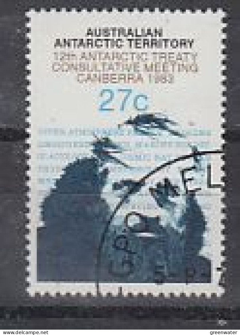 AAT 1983 Antarctic Treaty 1v Used (59932B) - Ongebruikt