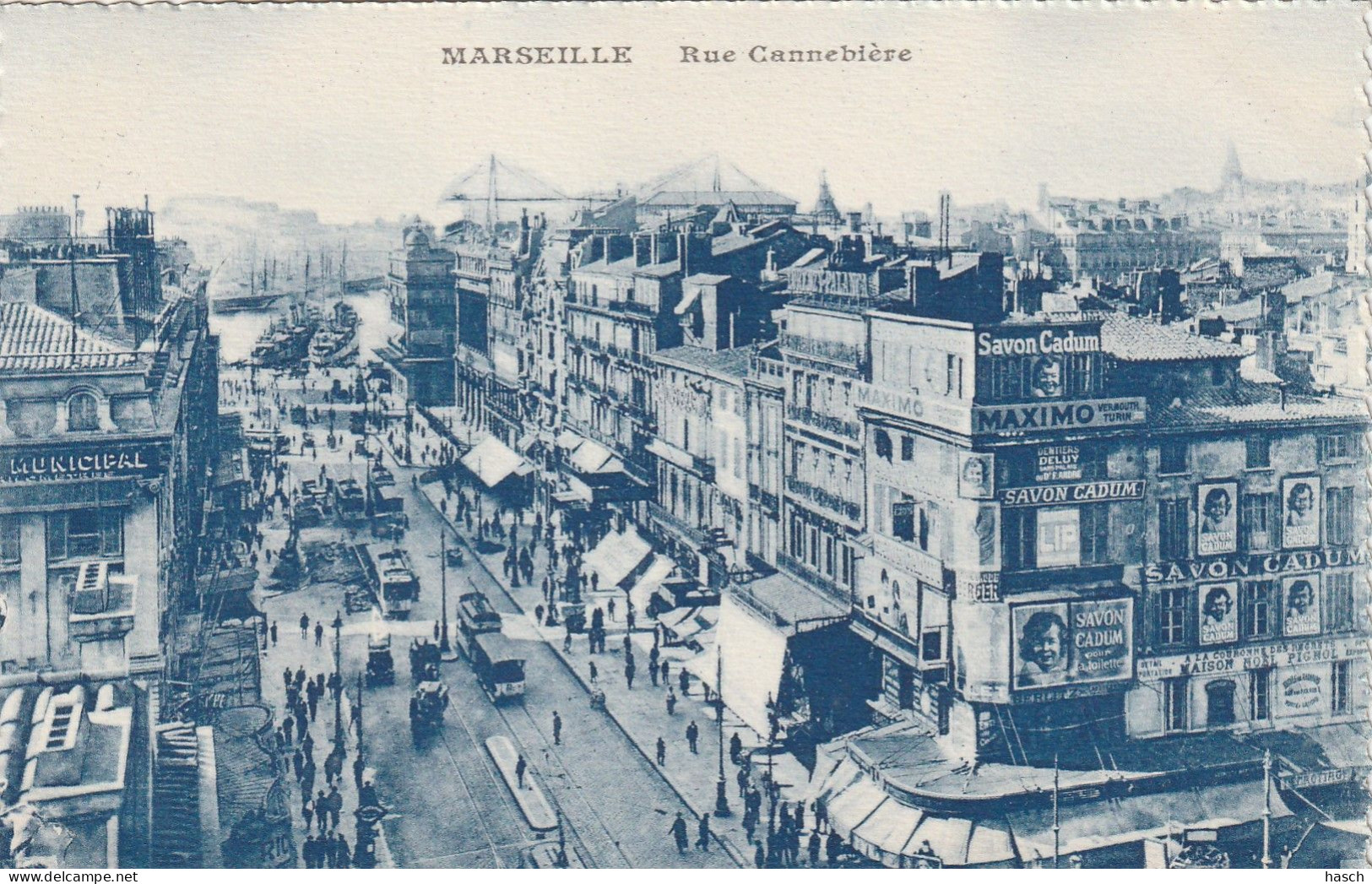 4937 20 Marseille, Rue Cannabière.  - Canebière, Stadtzentrum